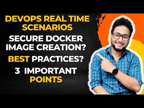Container Security Best Practices | Docker Security Best Practices | Docker Security Vulnerabilities thumbnail