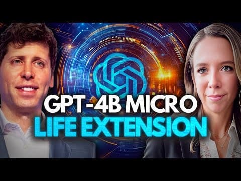 GPT-4b micro: OpenAI's New AI Model That Could Help Us Live Longer thumbnail