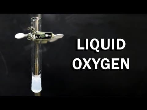 How to Make Liquid Oxygen Using Liquid Nitrogen thumbnail