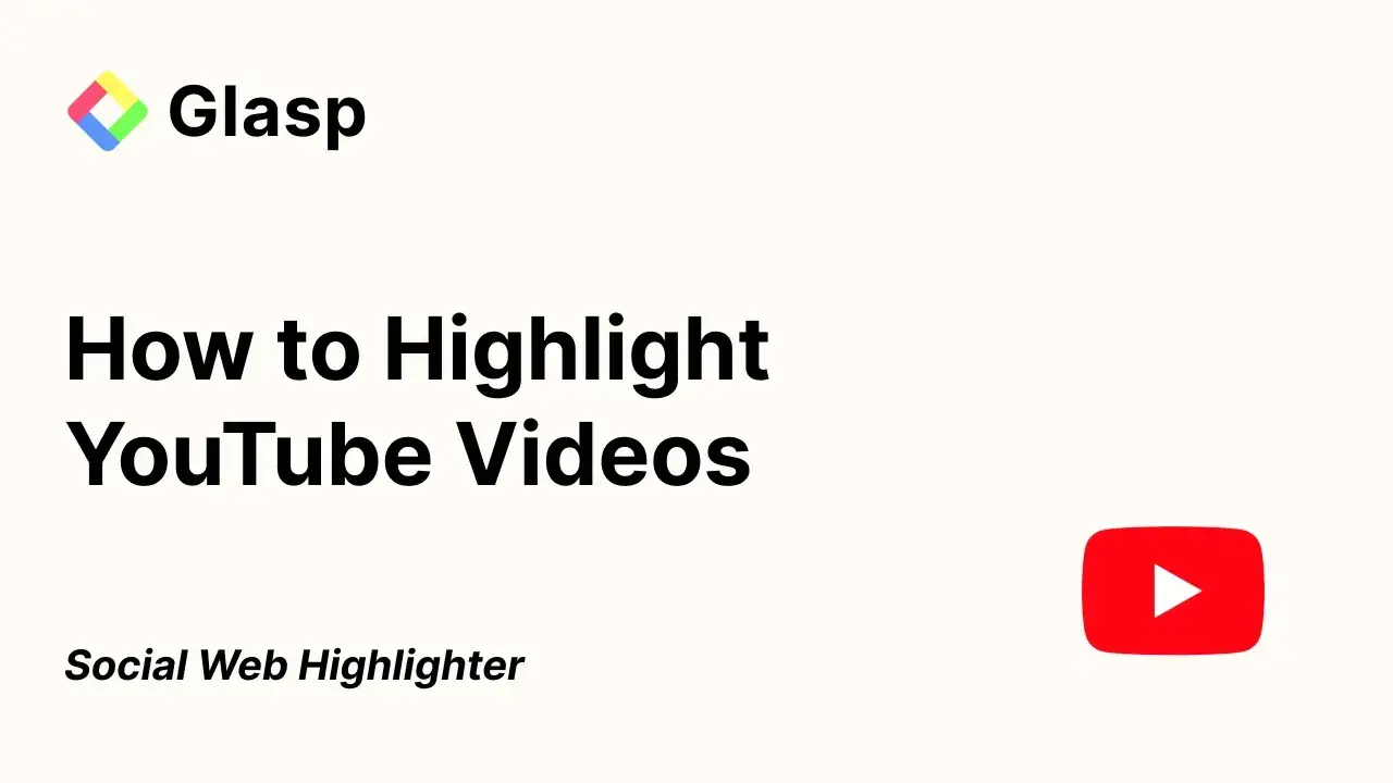 YouTube video player
