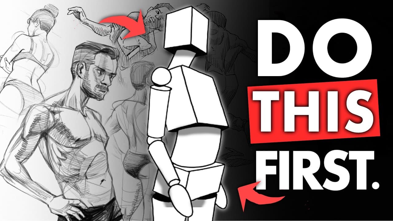 Plug Drawing Simple How to Draw Human Anatomy Using Simple Forms | Glasp