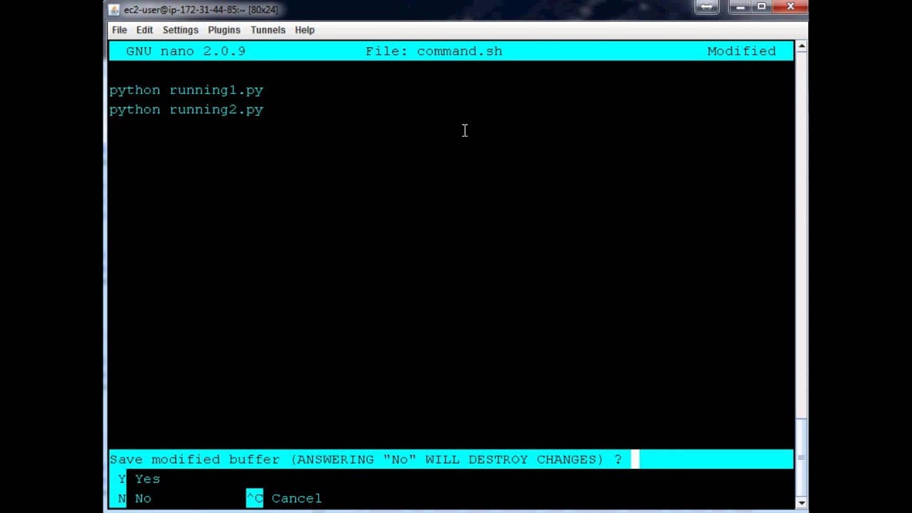 Nohup - Keeping scripts alive after logout - AWS EC2 and Python ...