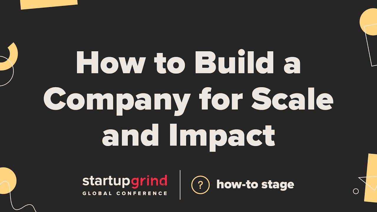Steve Rochlin How to Build a Company for Scale and Impact - Stuart Landesberg + Lisa ...