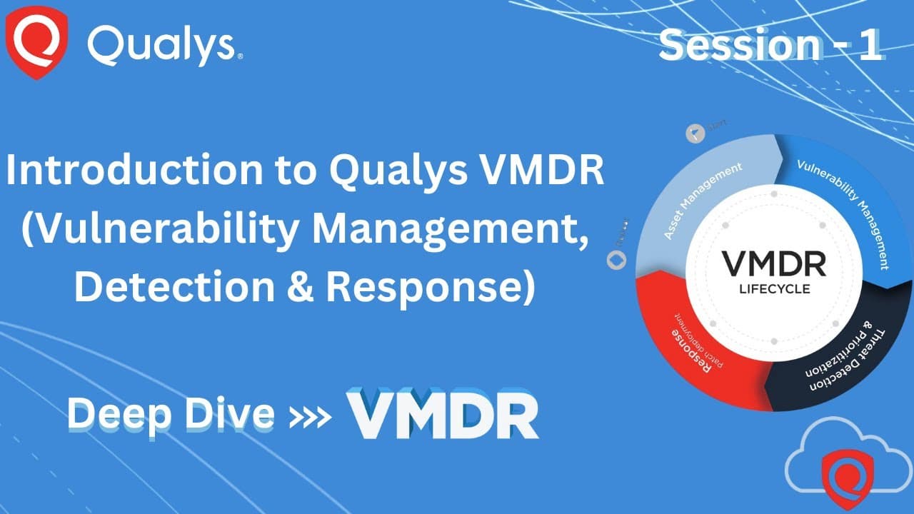 Vulnerability Training Session 1: Introduction & Environment Setup | Qualys Vulnerability ...