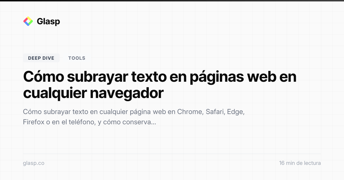 Cómo subrayar texto en páginas web: Guía completa de subrayadores ...