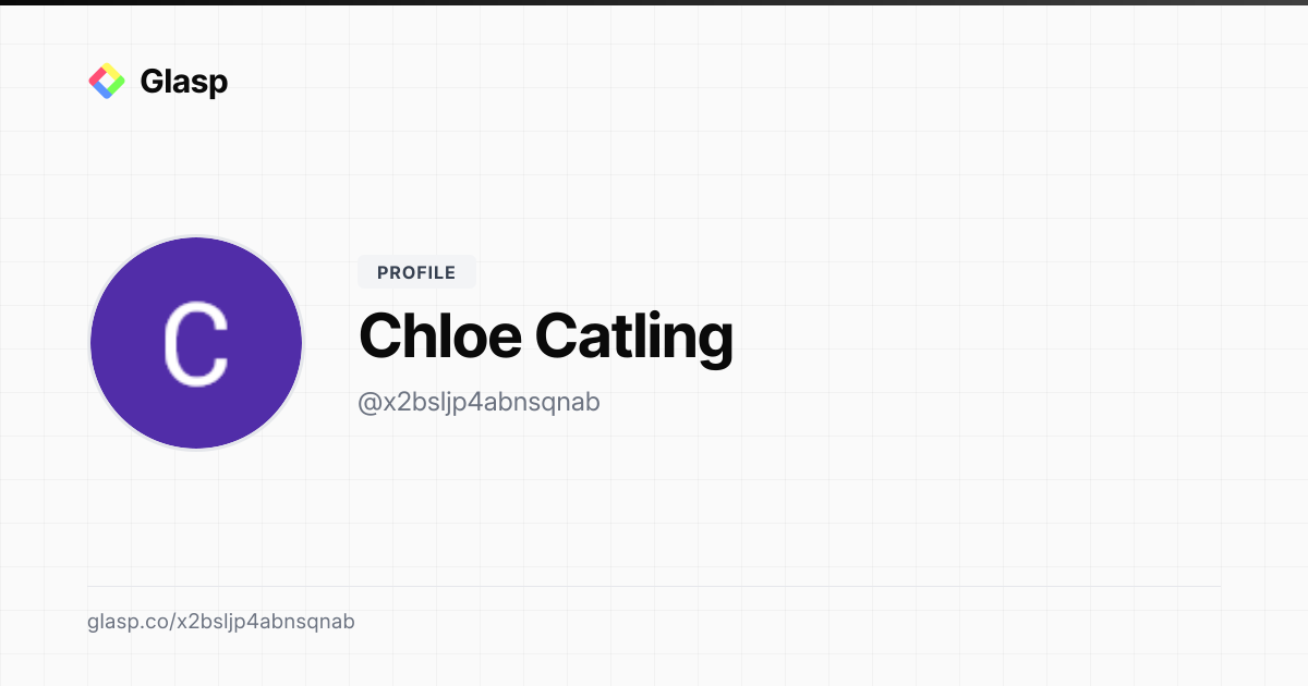 Chloe Catling | Glasp